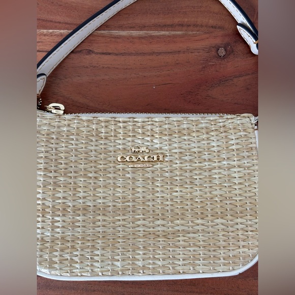 Coach Nolita Straw Mini Purse - Picture 2 of 4